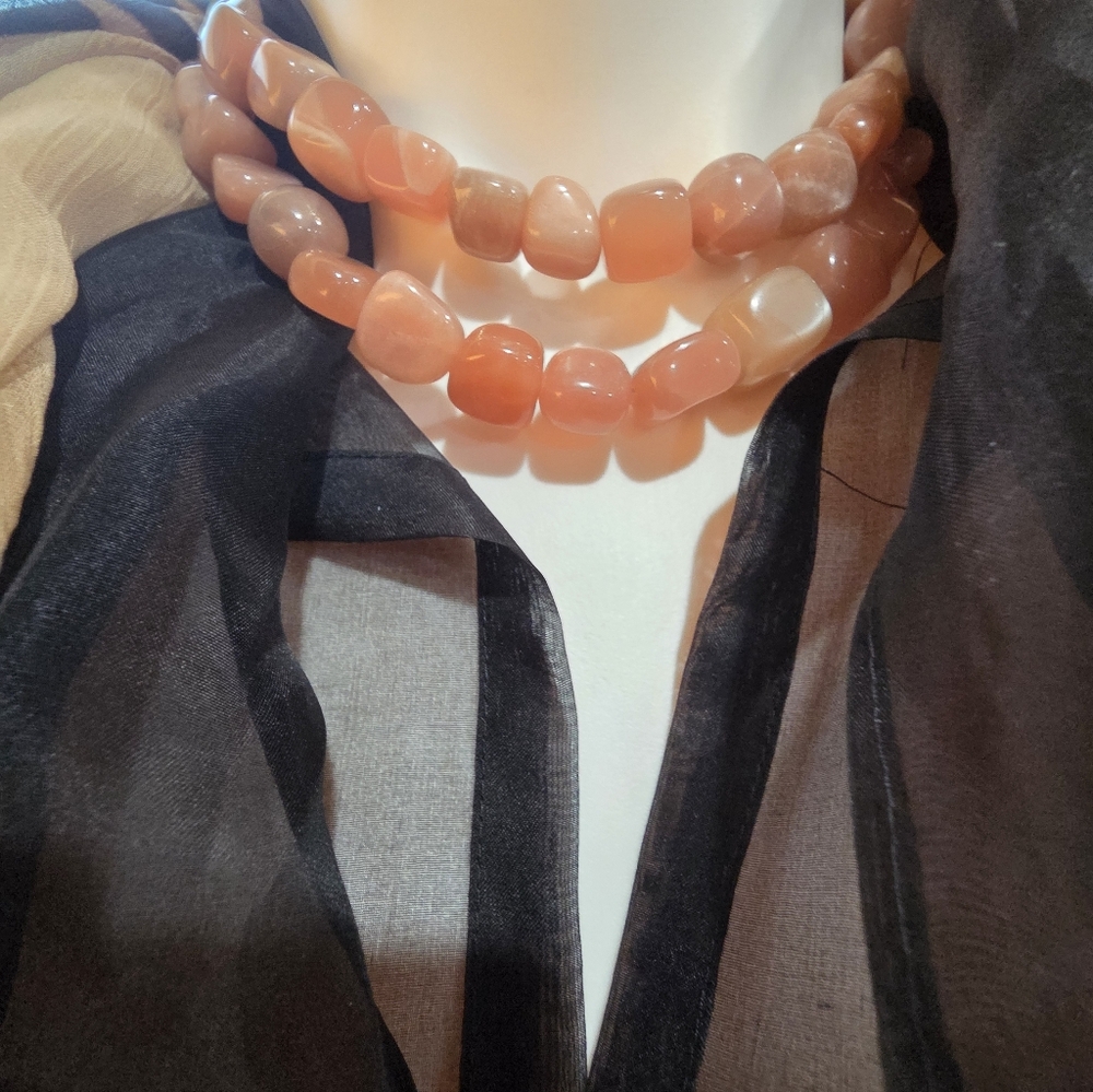 Sunstone Necklace~ Natural w/ Irredeciant Highlites!